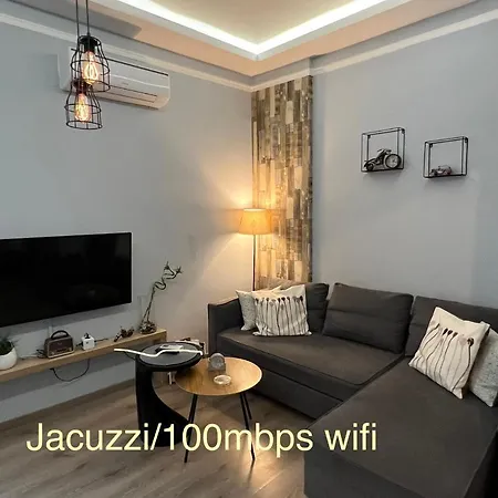 דירה Sonias Jacuzzi Apartment,100mbps *